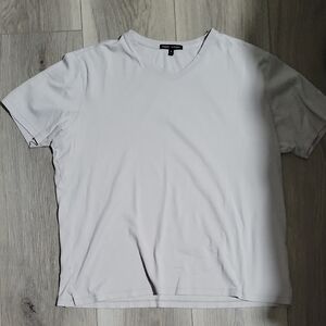 Robert Barakett Light Gray V-Neck T-Shirt